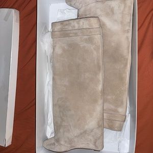 Givenchy Beige Heeled Boots